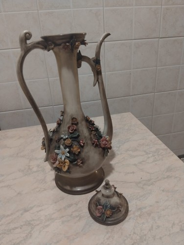 Ceramica capodimonte vaso - ceramica,
