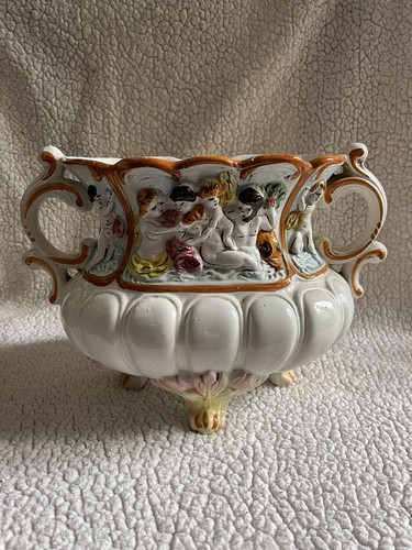 Vaso ceramica capodimonte - in,