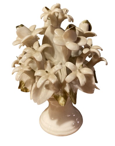 Statua fiori vaso - fiori,