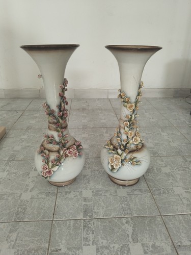 Coppia vasi ceramica - coppia,