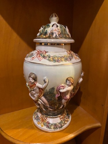Vaso capodimonte potiche - capodimonte,