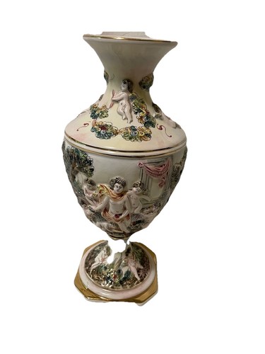 Vaso ceramica capodimonte - ceramica,