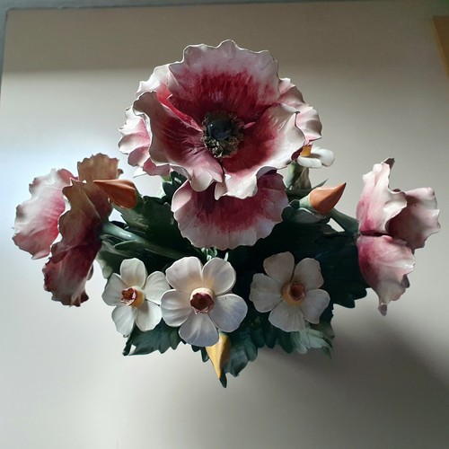 Capodimonte vaso fiori - capodimonte, in