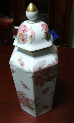Capodimonte vaso con coperchio - vaso,