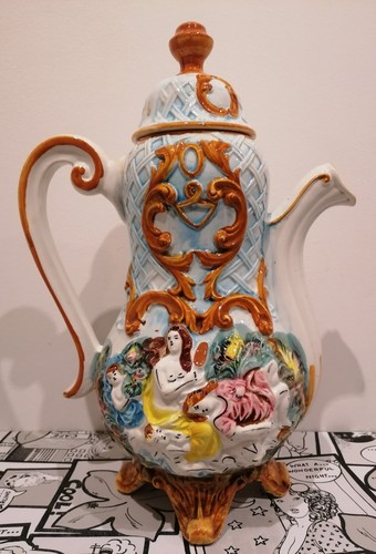 Vaso ceramica capodimonte - ceramica,