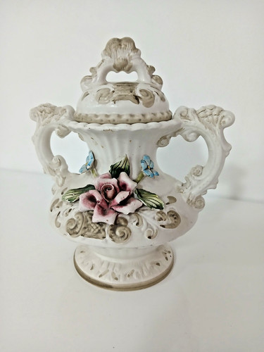 Vaso potiche capodimonte - vaso,