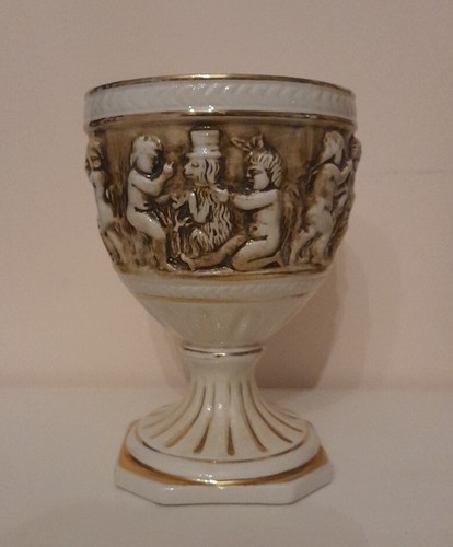 Vecchio vaso coppa ceramica - vaso,
