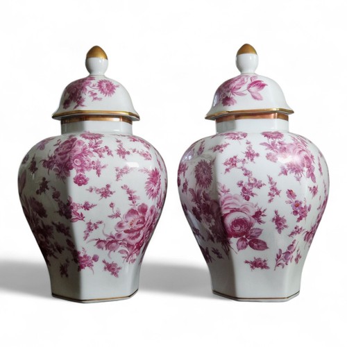 Coppia vasi capodimonte in - coppia, di